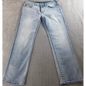 Buffalo David Bitton Jeans Mens 36x32 Straight Six Vintage Wear Authentic Denim